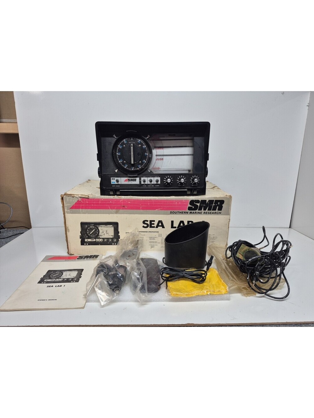 Depth and Fish Recorder Vintage  SMR Sea Lab I - Rare Find!